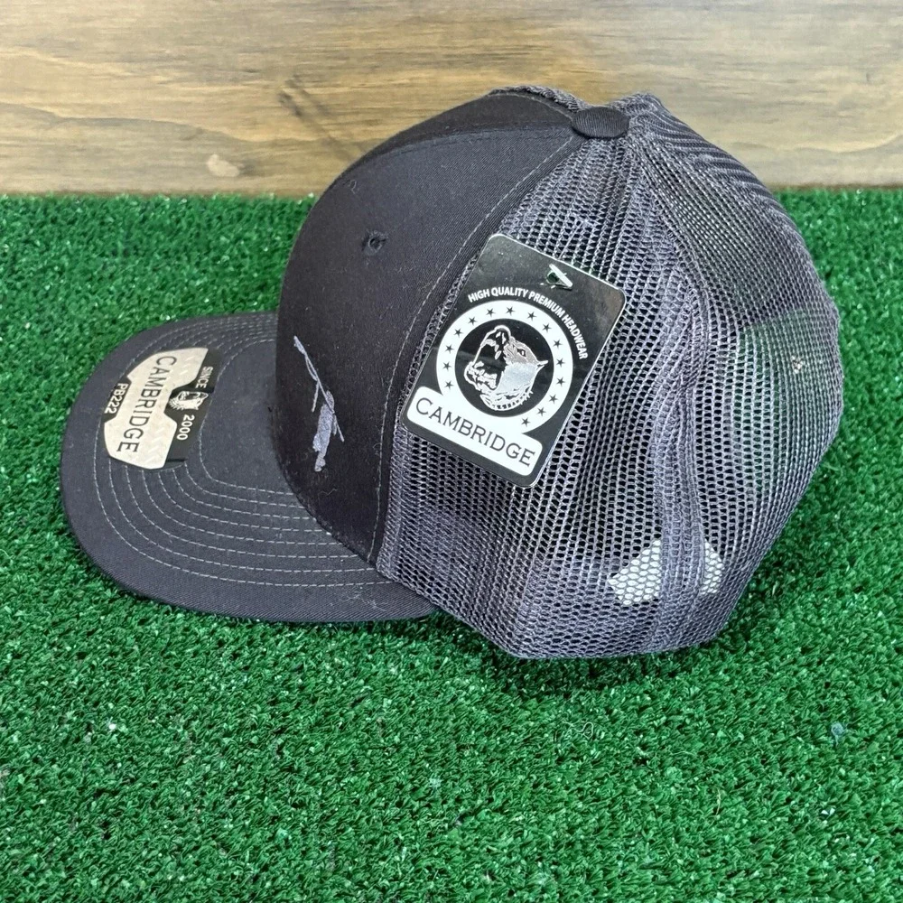 Cambridge Mesh Back‎ Trucker Hat Ball Cap SnapBack 